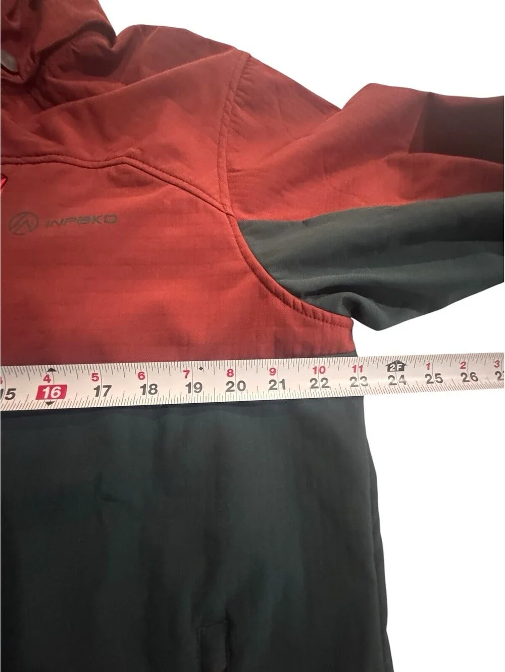 Inpako Men's Fleece Lined Waterproof Windproof Soft shell Jacket Size XL